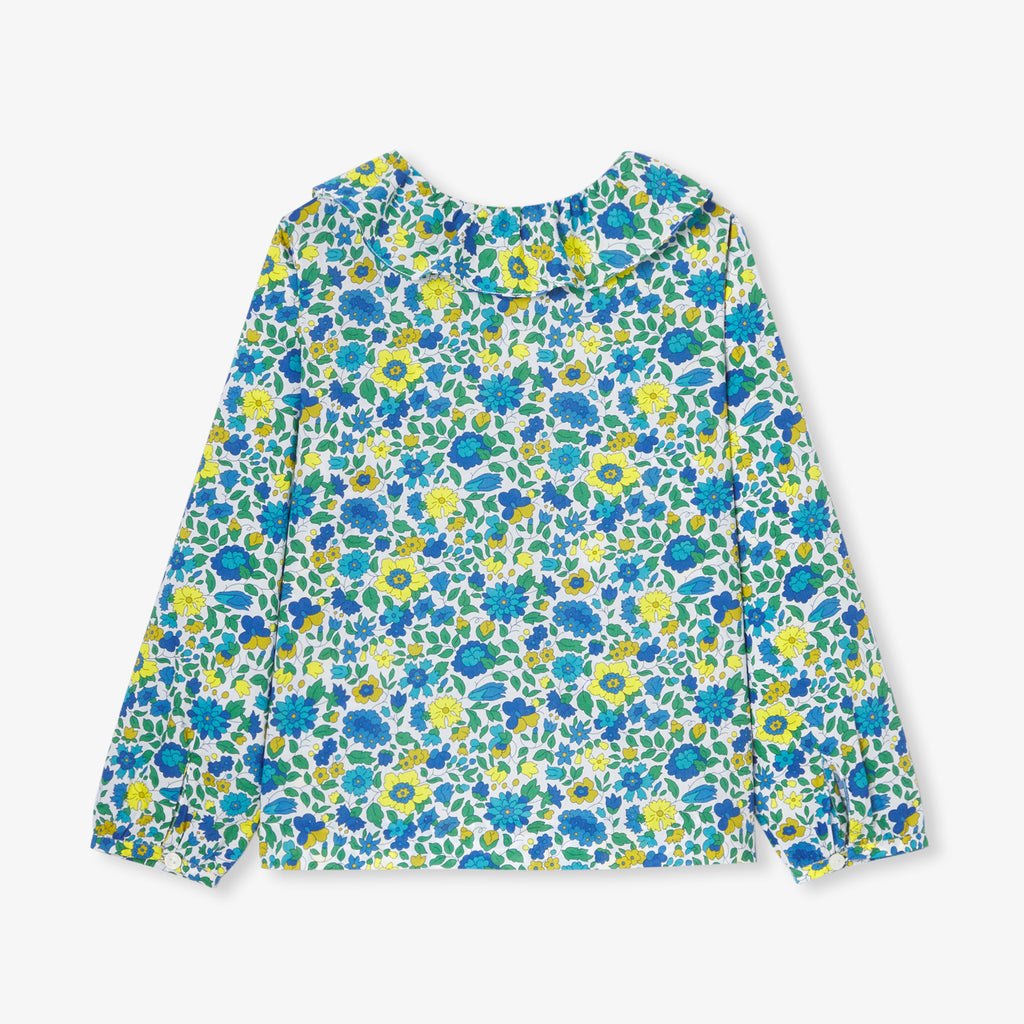 JC-TG071 Jacadi Girl Liberty Fabric Blouse