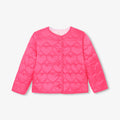 JC-TG046 Jacadi Girls Lightweight Puffer Jacket - Bubble Pink
