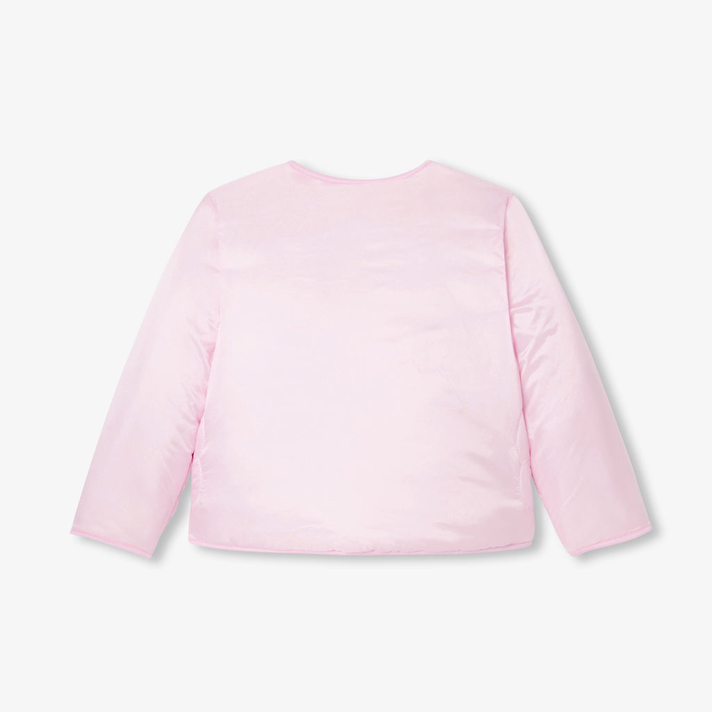 JC-TG046 Jacadi Girls Lightweight Puffer Jacket - Bubble Pink