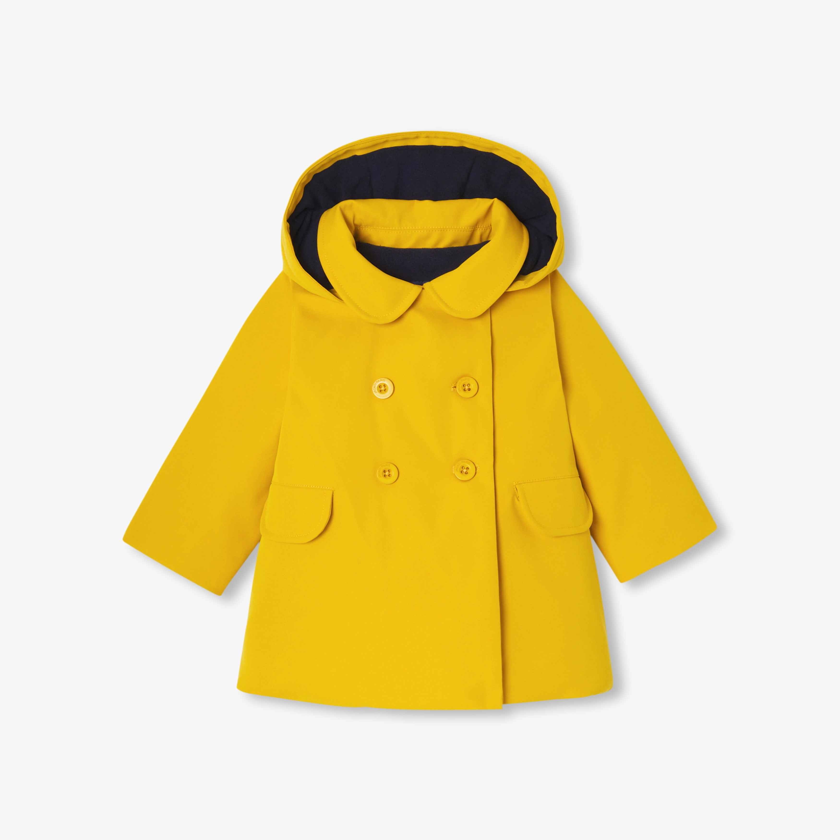 JC-NG053 Jacadi Baby Girl Raincoat - Sunshine Yellow