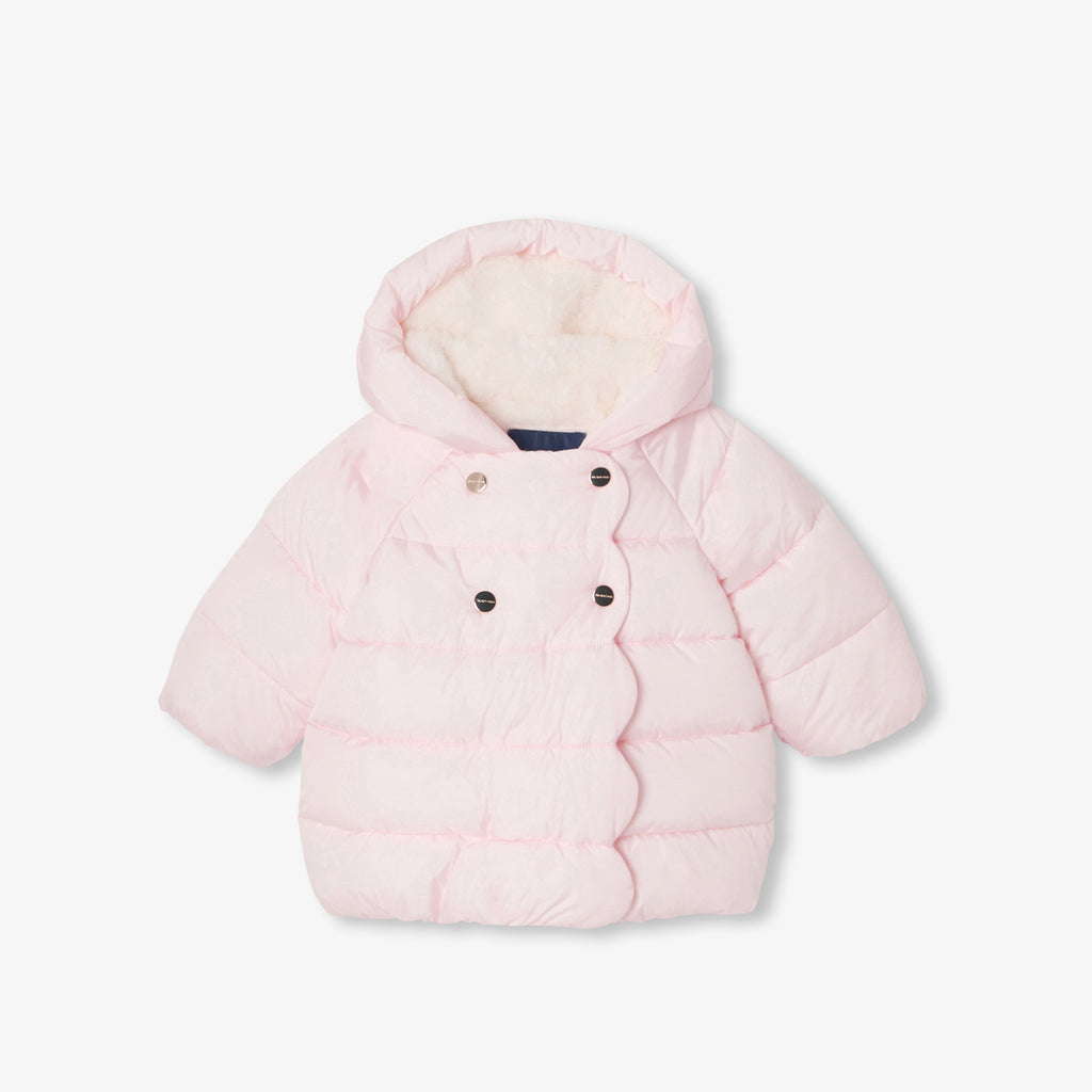 JC-NG048 Jacadi Baby Girl Down Jacket - Powder Pink