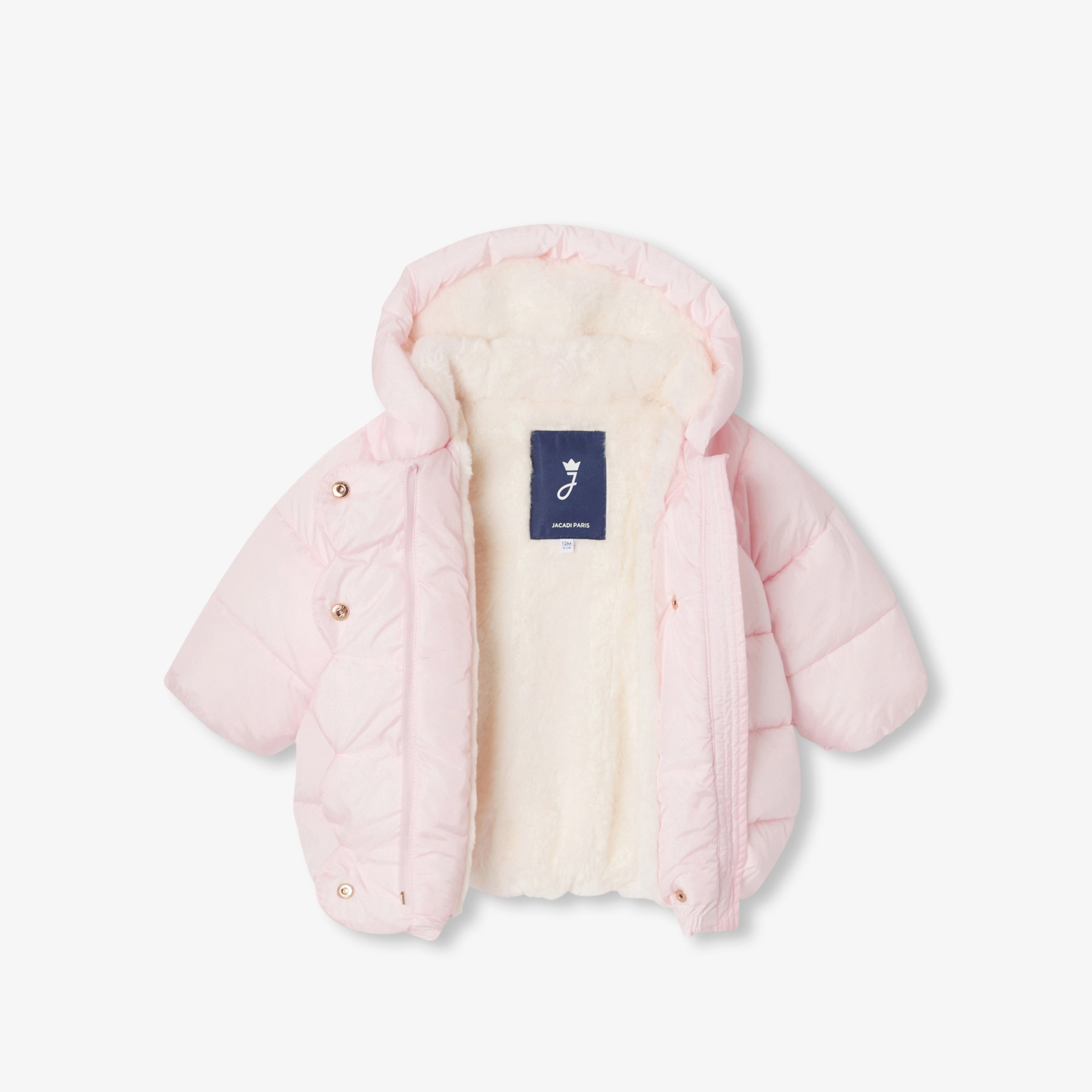 JC-NG048 Jacadi Baby Girl Down Jacket - Powder Pink
