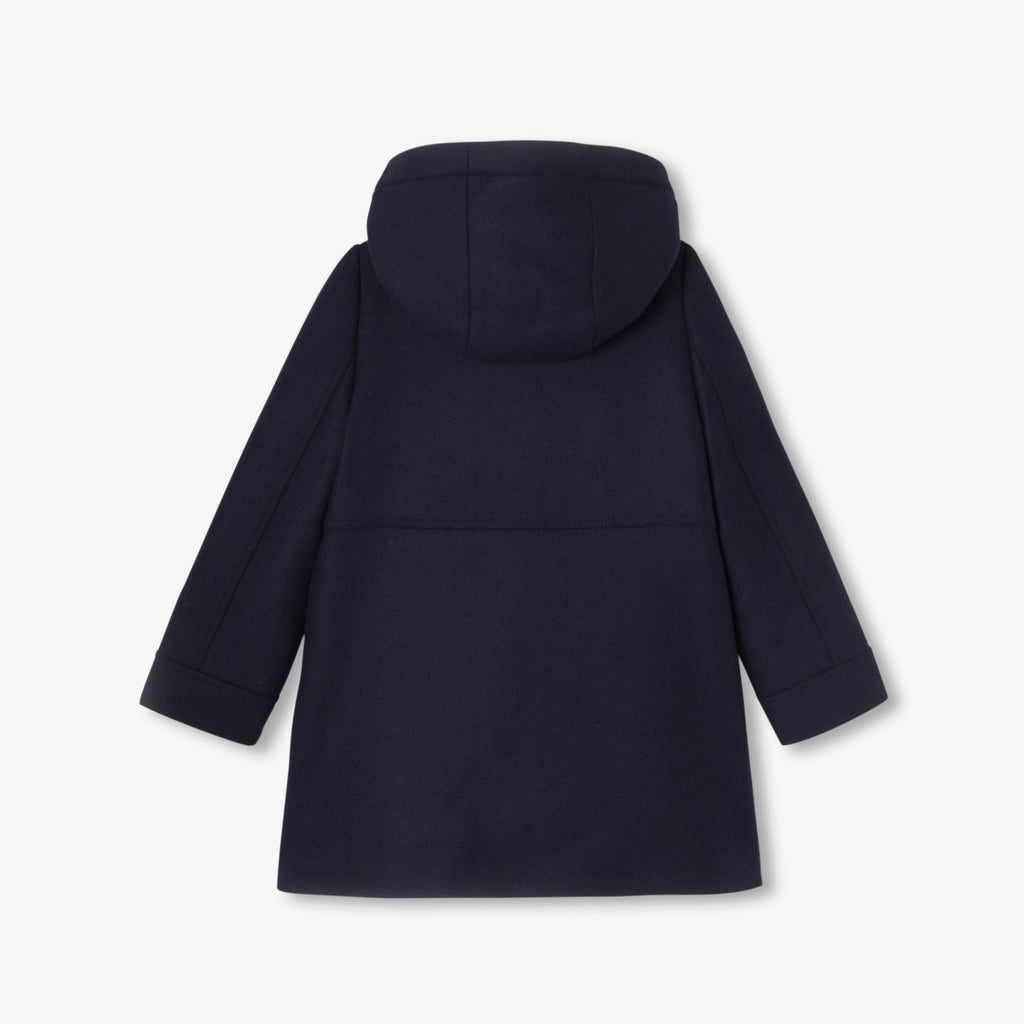 JC-TG043 Jacadi Girls Wool Coat - Navy