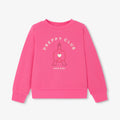 JC-TG087 - Jacadi Girl fleece sweater (Pink)