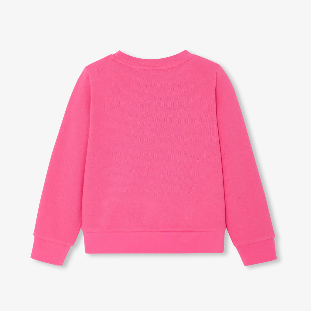 JC-TG087 - Jacadi Girl fleece sweater (Pink)