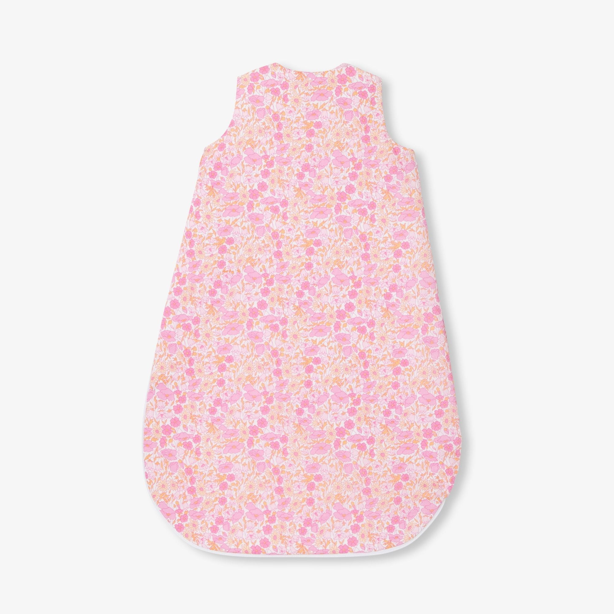 Sacco Nanna Baby Girl 0-6 Mesi in Liberty Fabric - Pink/Multicolour
