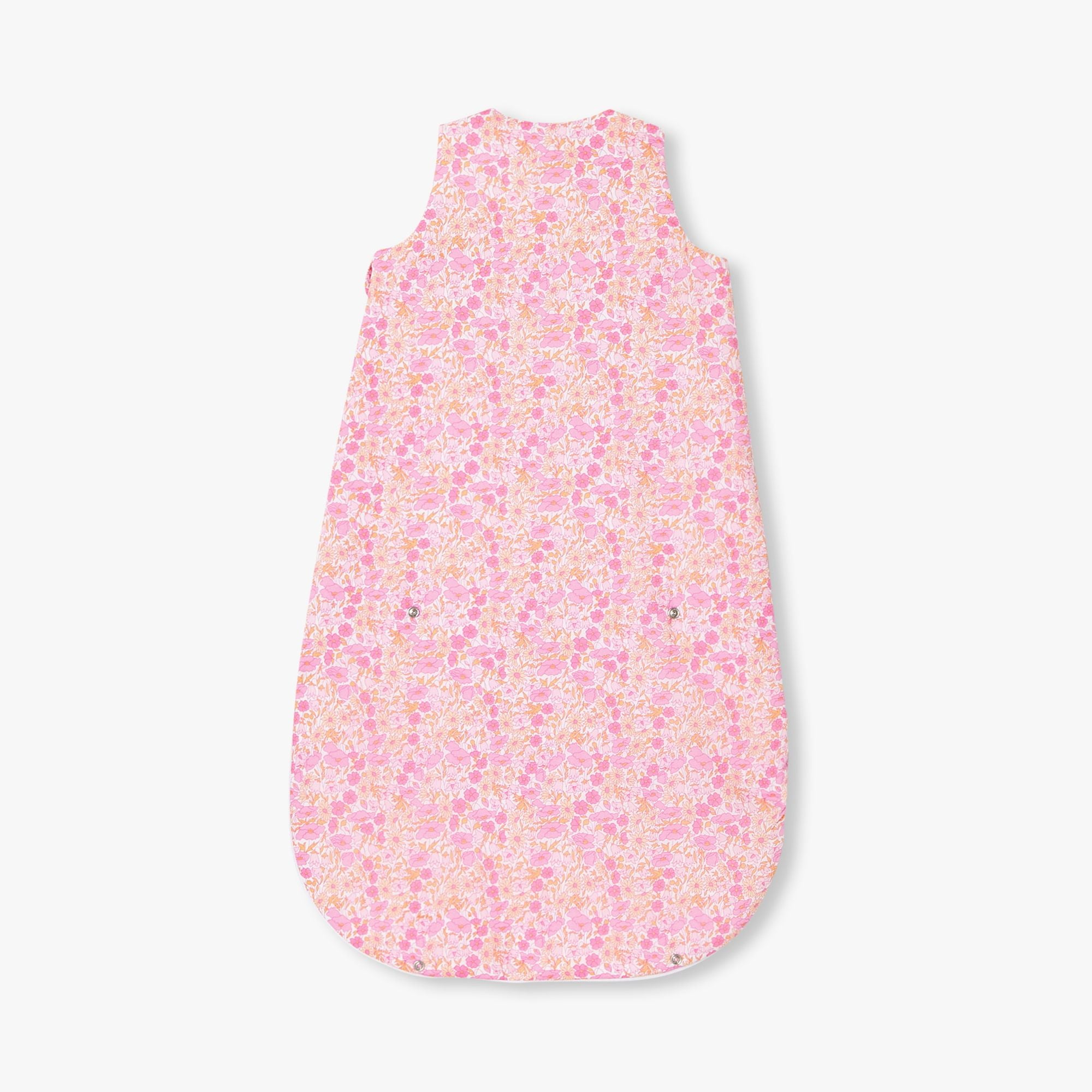 Sacco Nanna Evolutivo 6-24 Mesi Baby Girl in Liberty Fabric - Pink/Multicolour