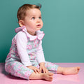 JC-NG043 Jacadi Liberty Fabric Romper for Baby Girl