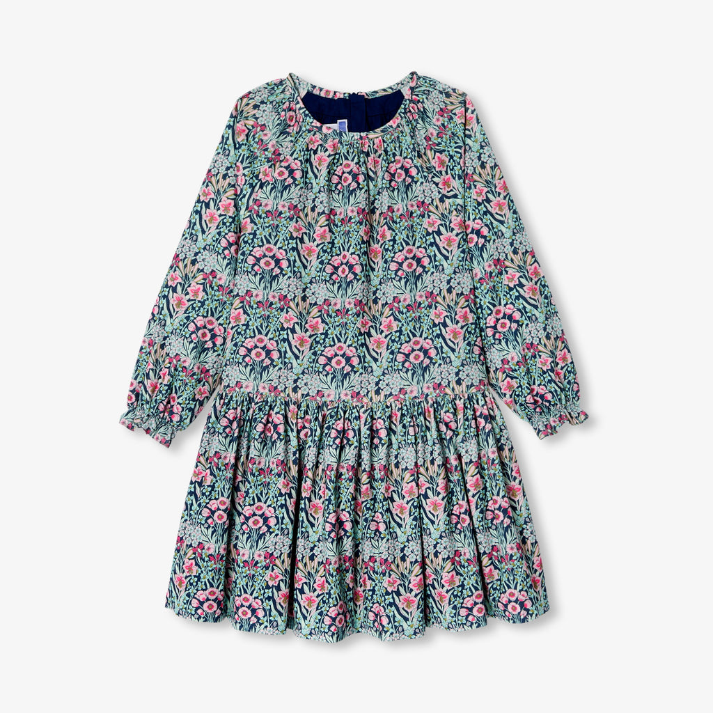 JC-TG070 Jacadi Girl Liberty Fabric Dress