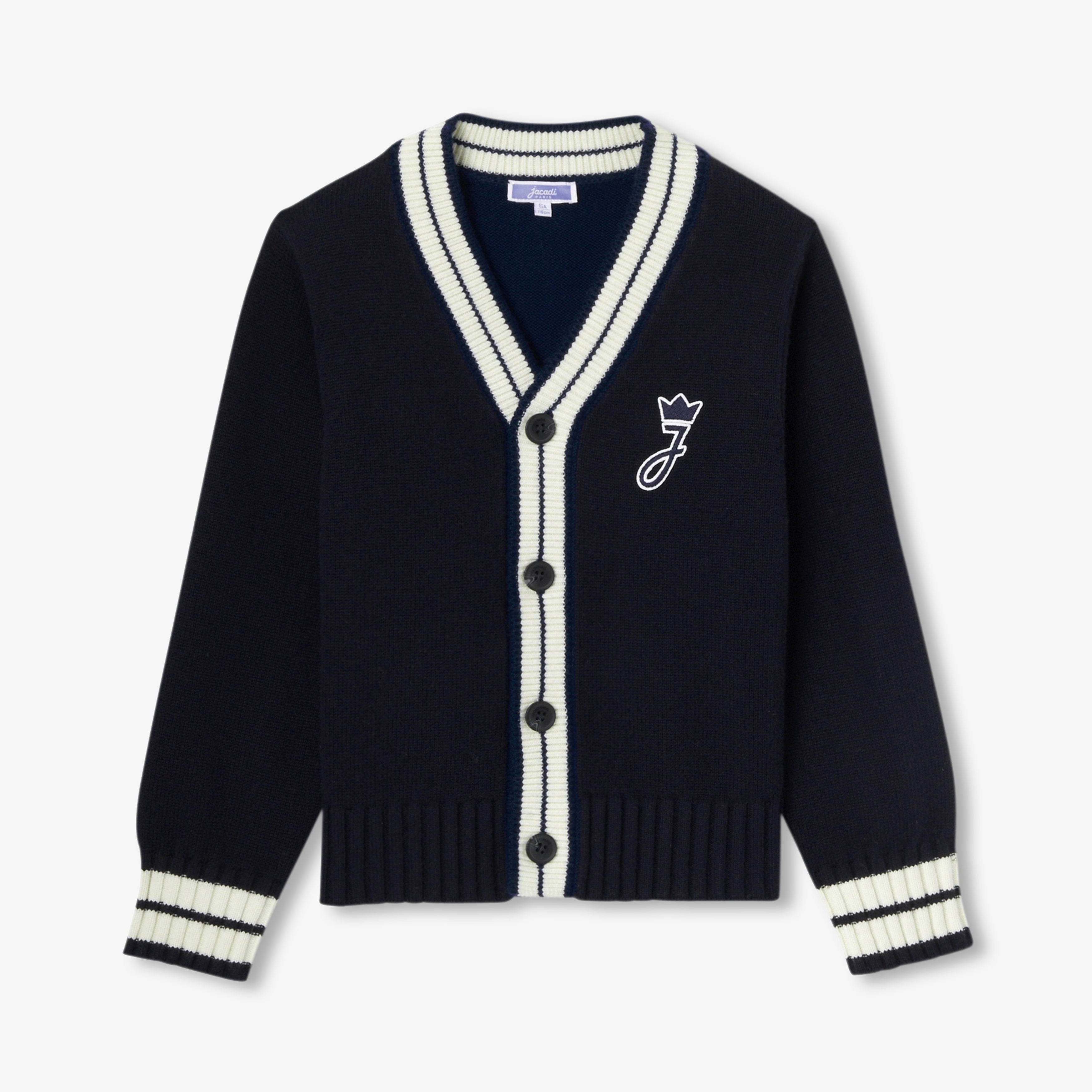 JC-TB018 Jacadi Children's cardigan - navy blue jacadi