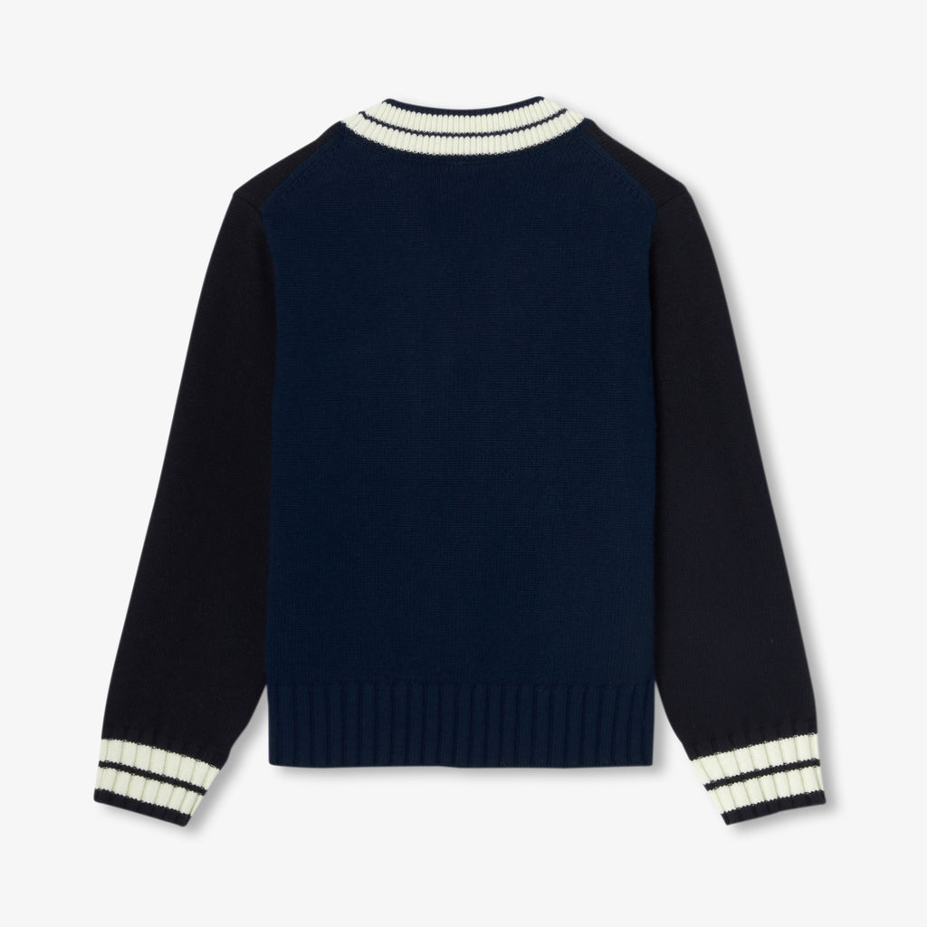 JC-TB018 Jacadi Children's cardigan - navy blue jacadi