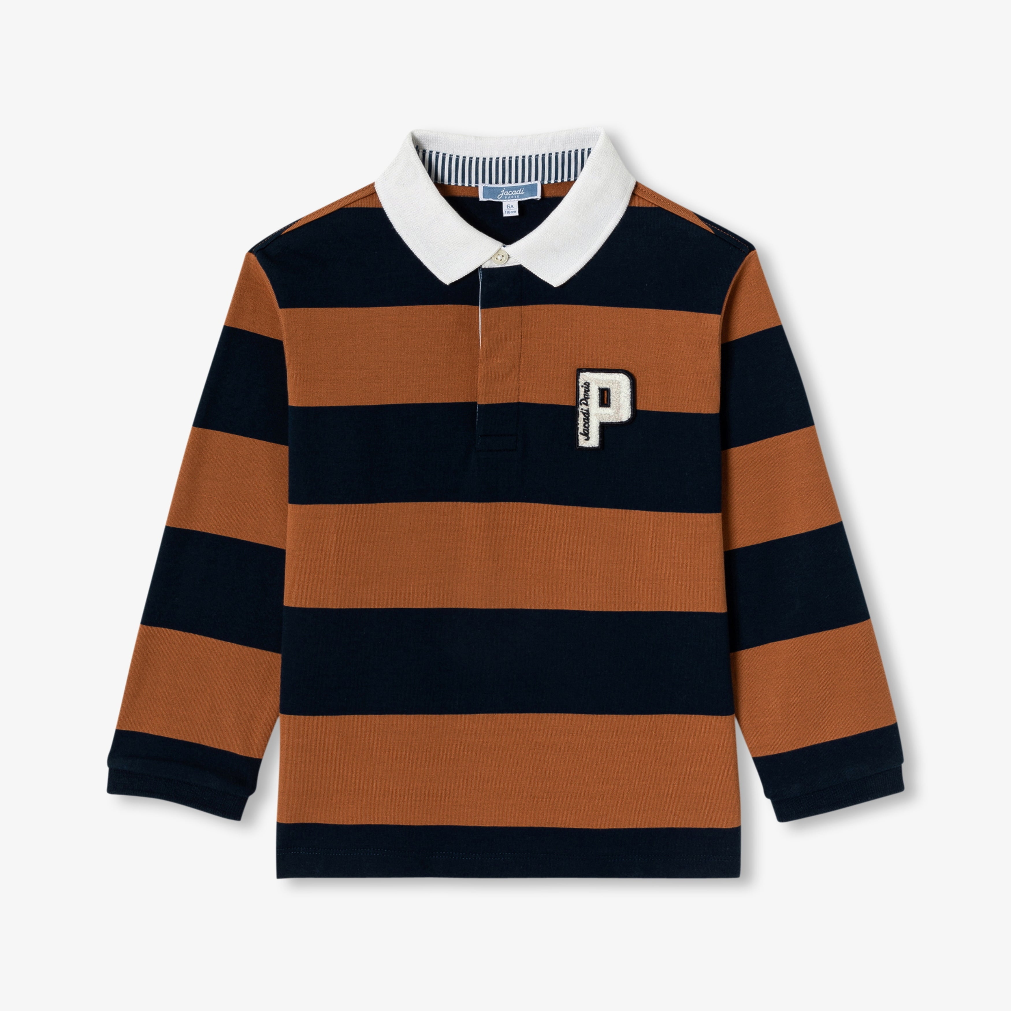 JC-TB015 Jacadi Boys Rugby-Style Polo