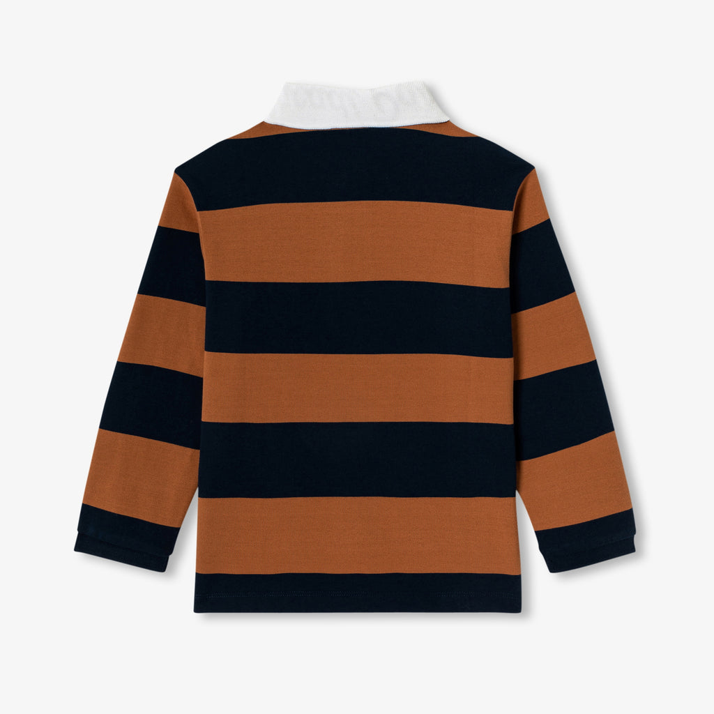 JC-TB015 Jacadi Boys Rugby-Style Polo