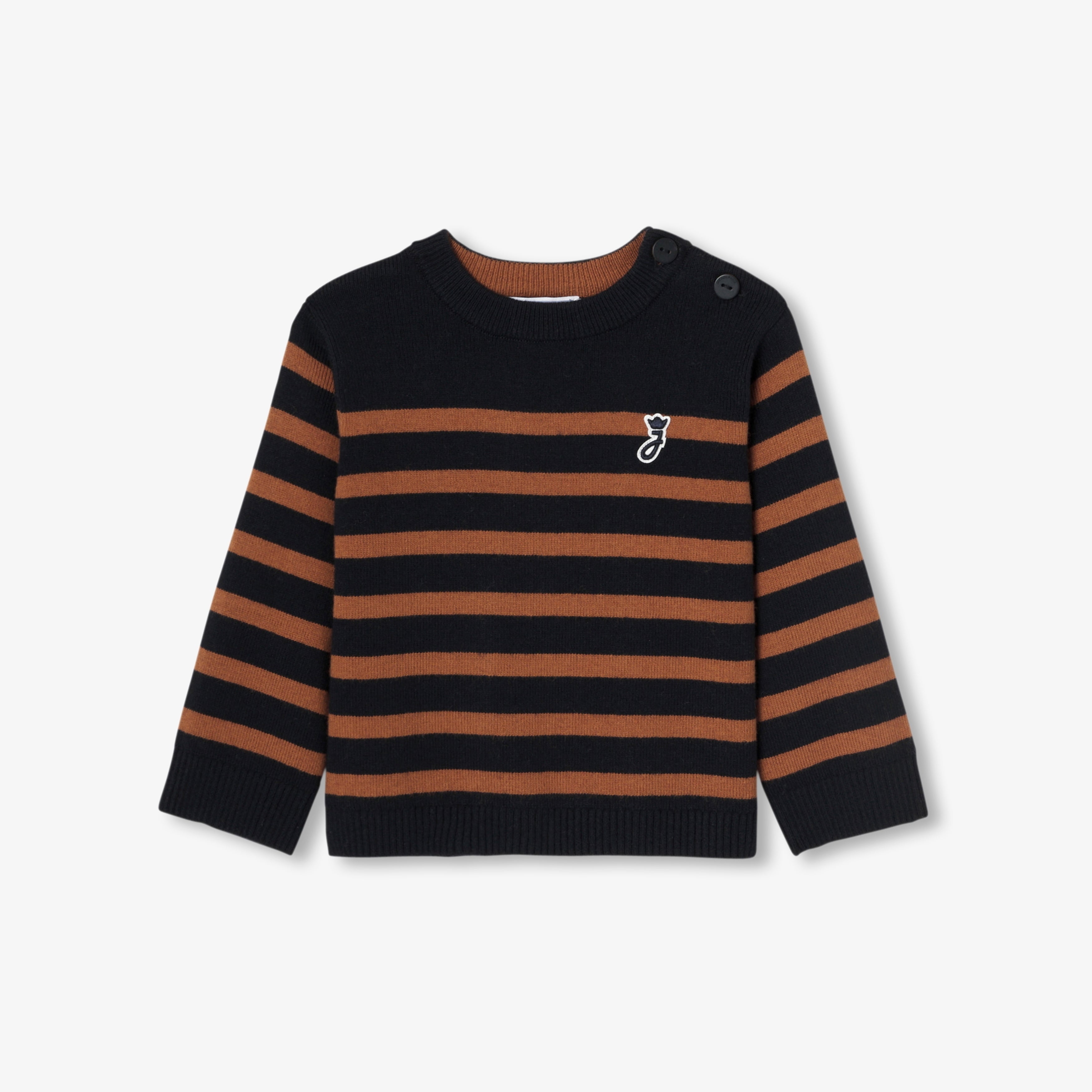 JC-NB038 - Jacadi Baby Boy Breton Stripe Sweater