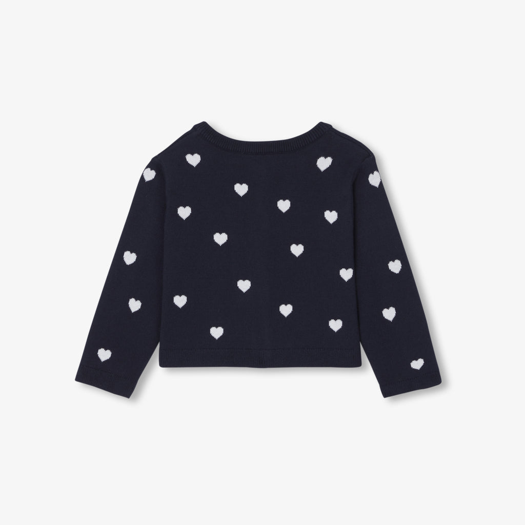 JC-NG113 - Jacadi Baby girl cotton cardigan
