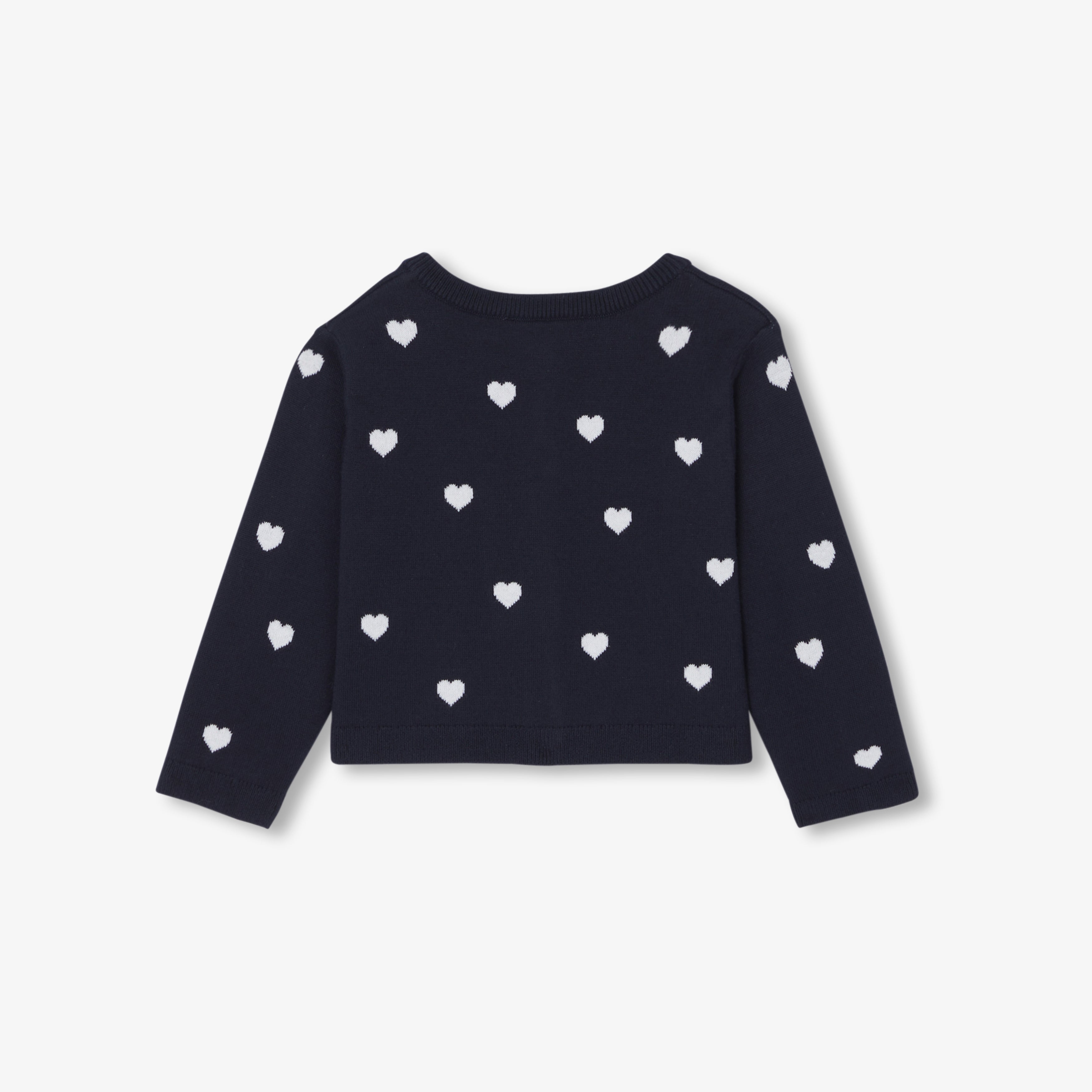 JC-NG113 - Jacadi Baby girl cotton cardigan