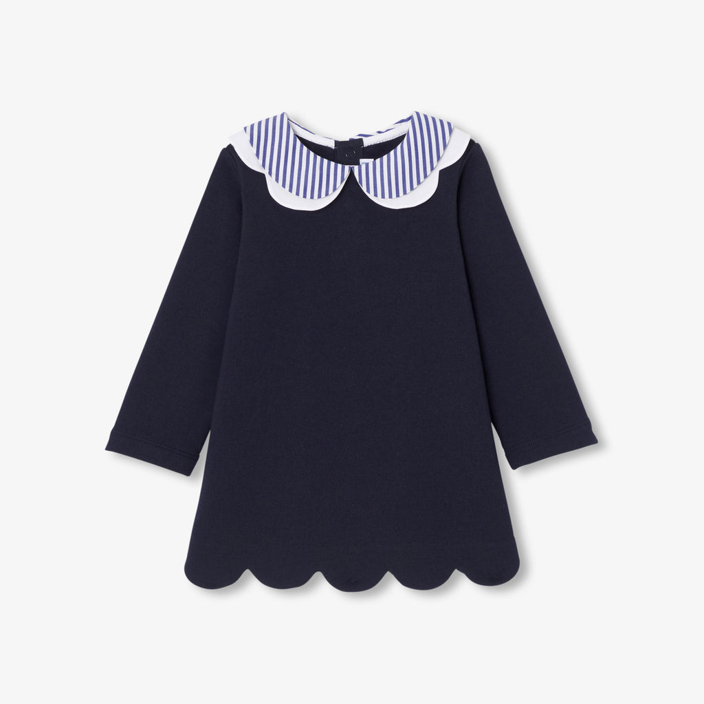 JC-NG109 - Jacadi Baby girl fleece dress