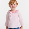 JC-NG093 - Jacadi Long-Sleeve Blouse for Baby Girls