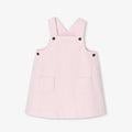 JC-NG060 Jacadi Baby Girl Velvet Pinafore Dress