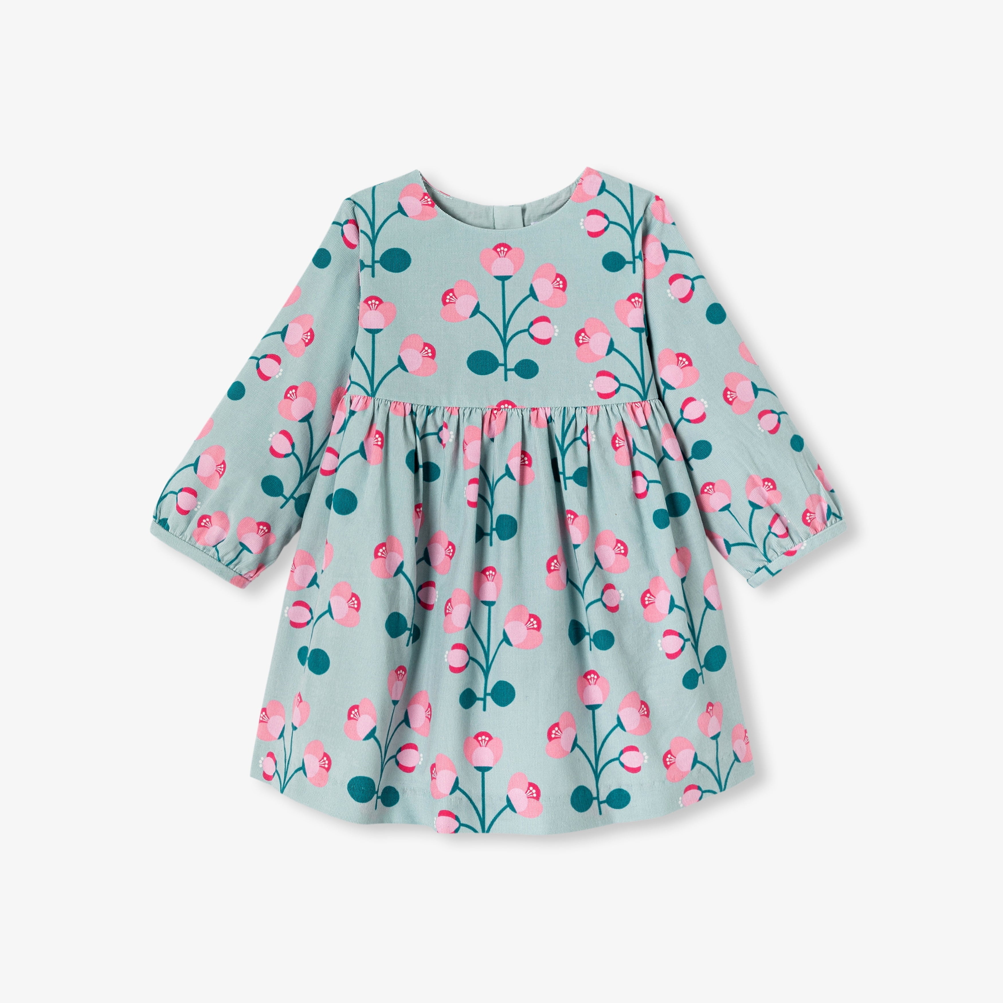 JC-NG092 - Jacadi Velvet Dress for Baby Girls