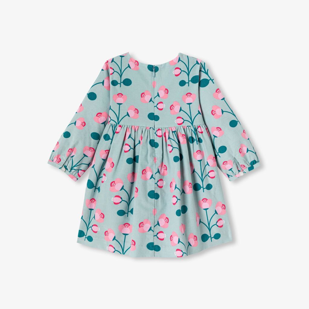 JC-NG092 - Jacadi Velvet Dress for Baby Girls