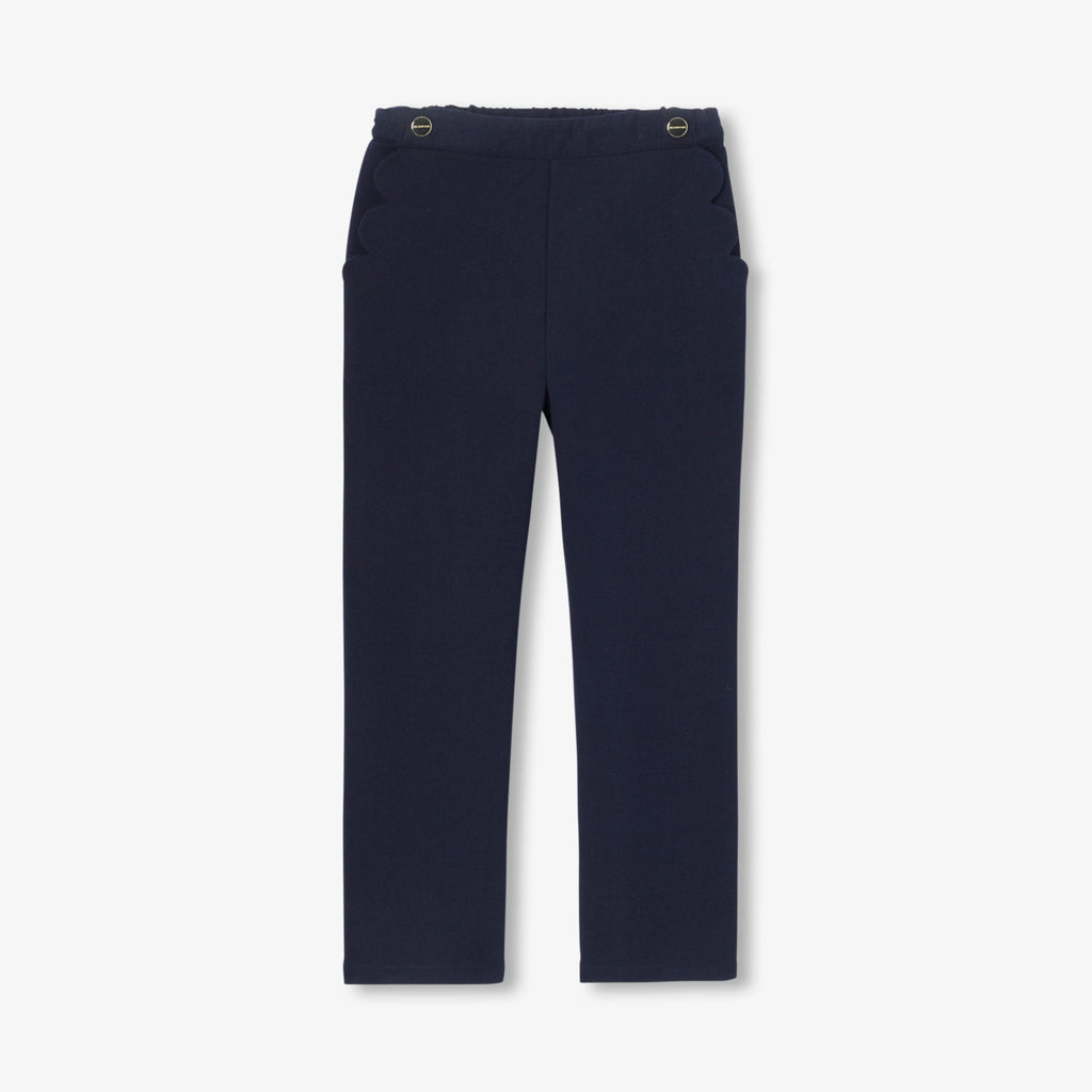 Girl sweatshirt trousers - Navy Blue Jacadi