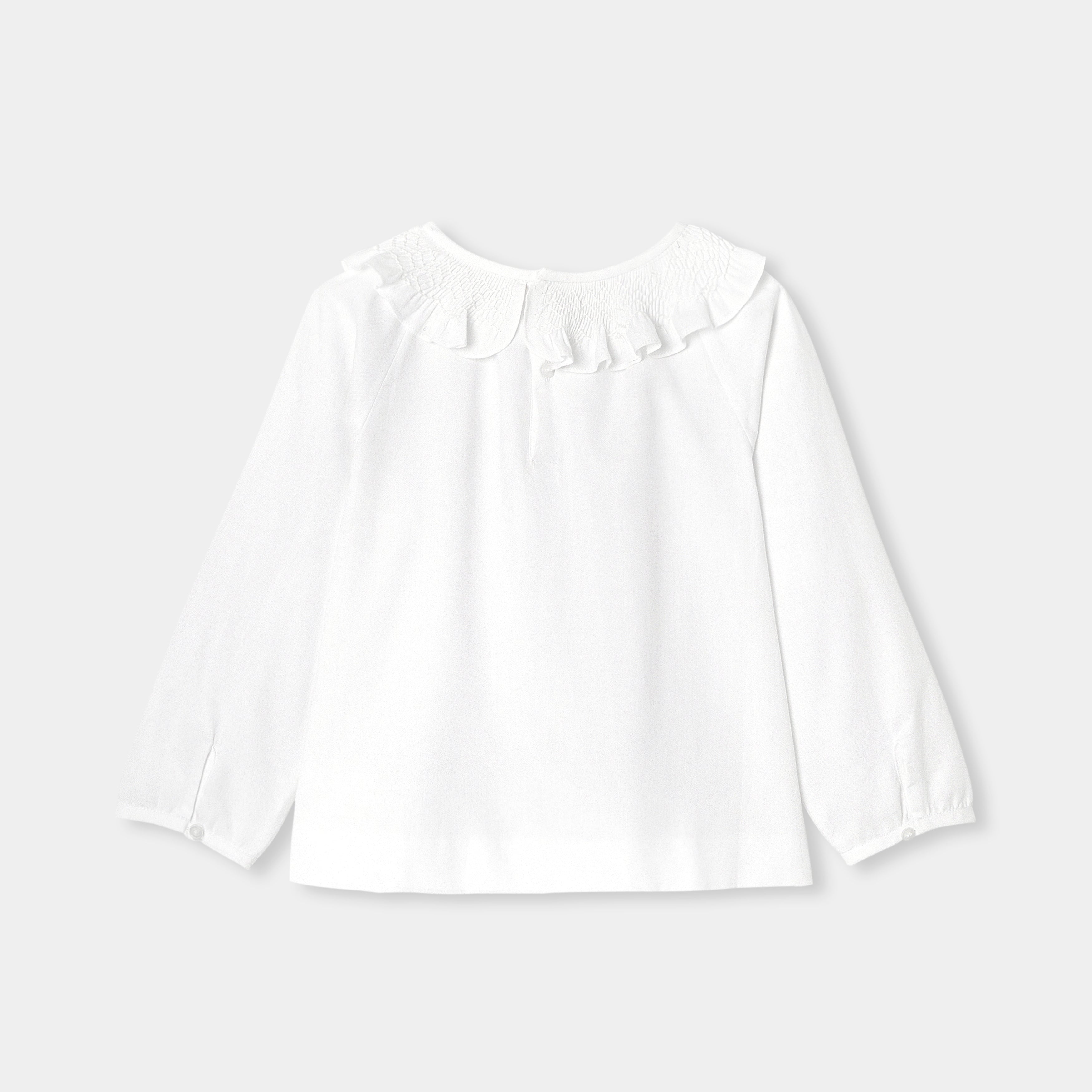 JC-TG088 - Jacadi Girl flannel blouse