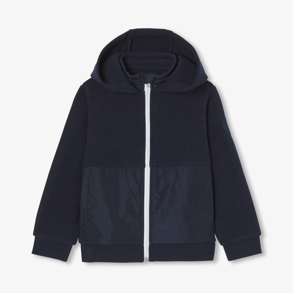 JC-TB035 - Jacadi Boy's fleece zip-up sweatshirt