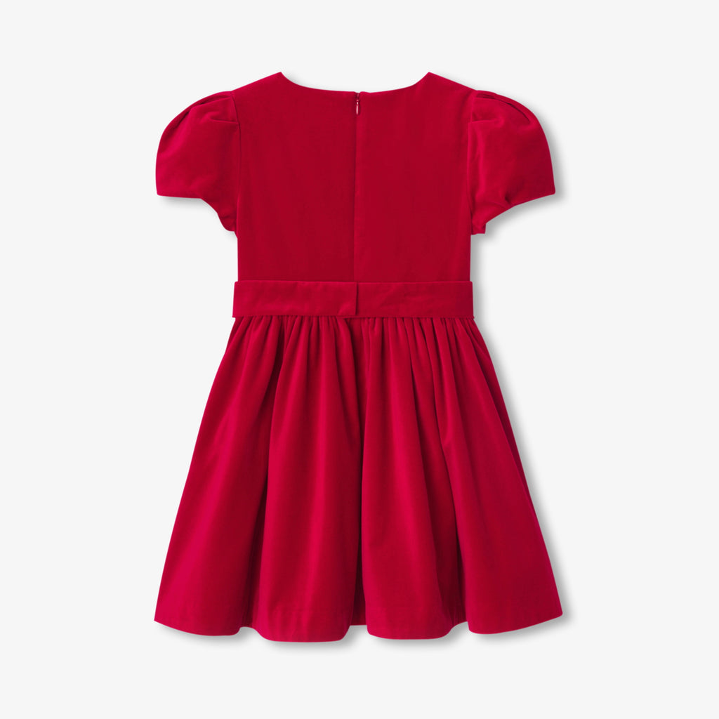 JC-TG073 - Jacadi Girl velvet dress