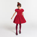 JC-TG073 - Jacadi Girl velvet dress