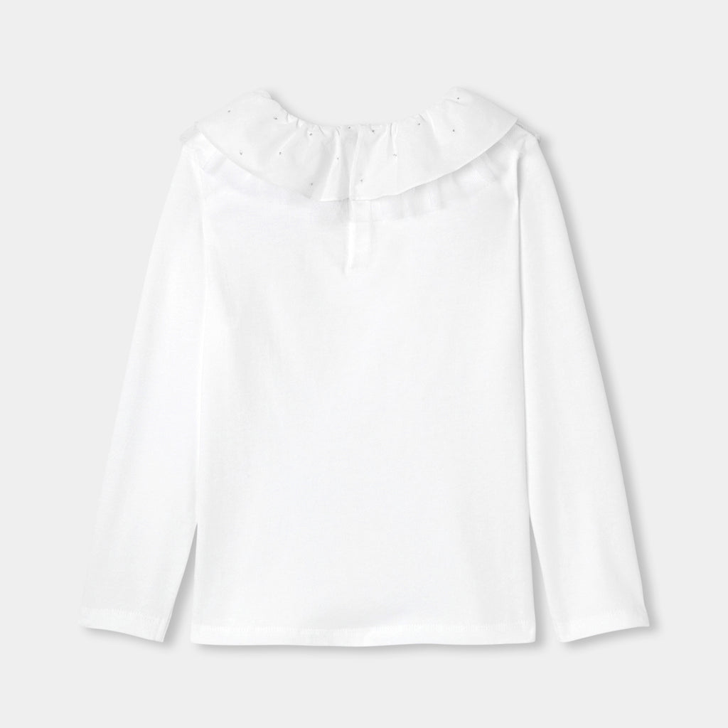 JC-TG078 - Jacadi Girl T-shirt with a collar