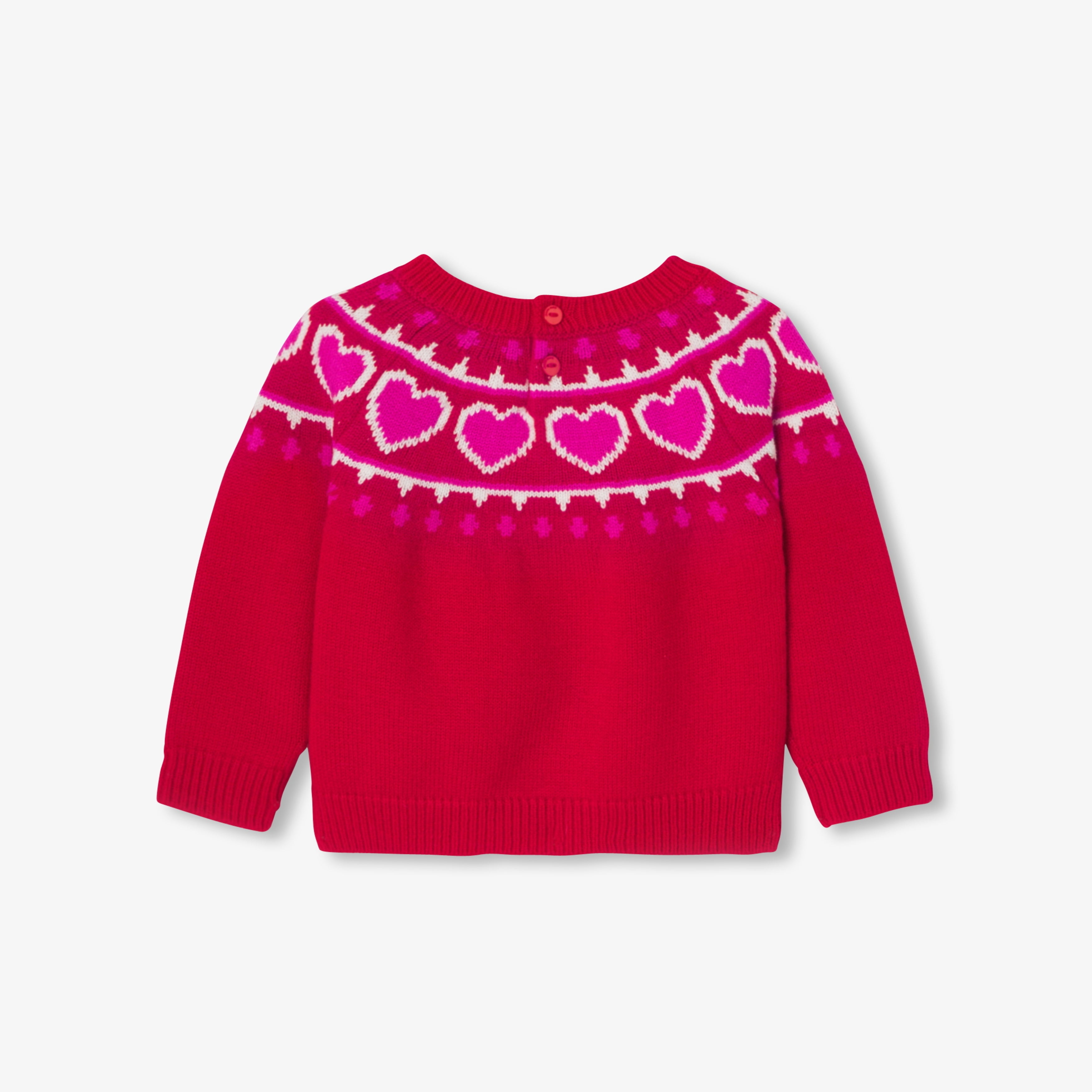 JC-NG101 - Jacadi Baby girl jacquard jumper