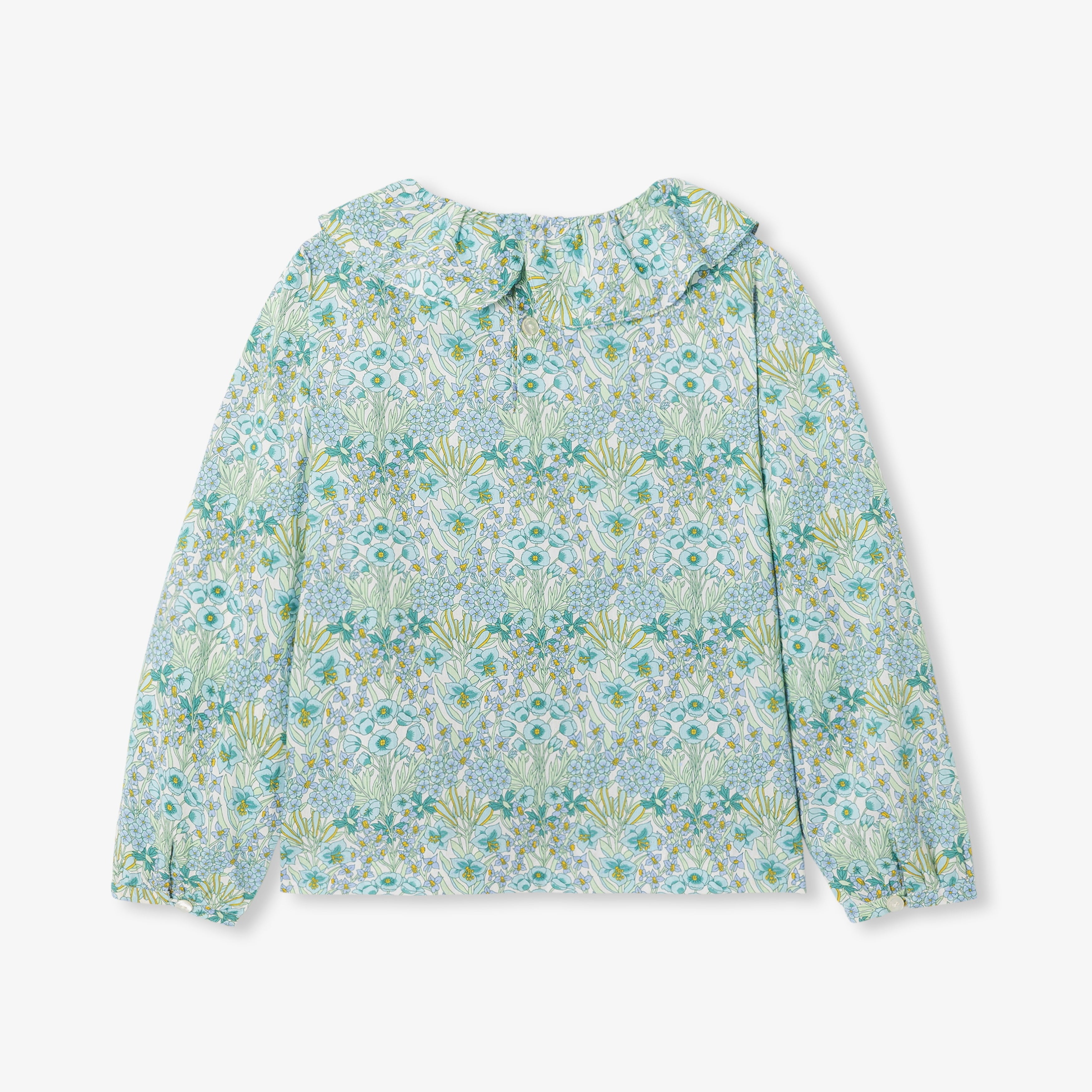 JC-TG082 - Jacadi Girl blouse in Liberty fabric