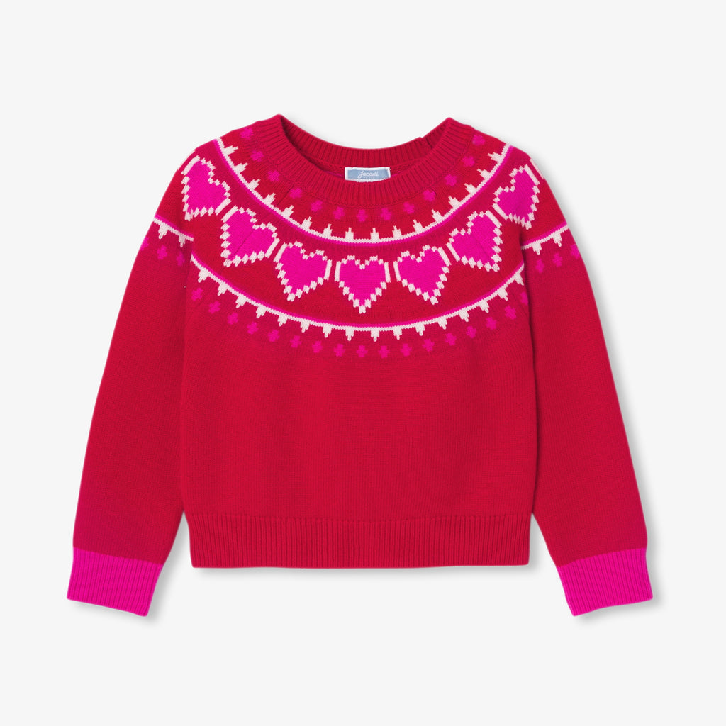 JC-TG089 - Jacadi Girl Christmas sweater