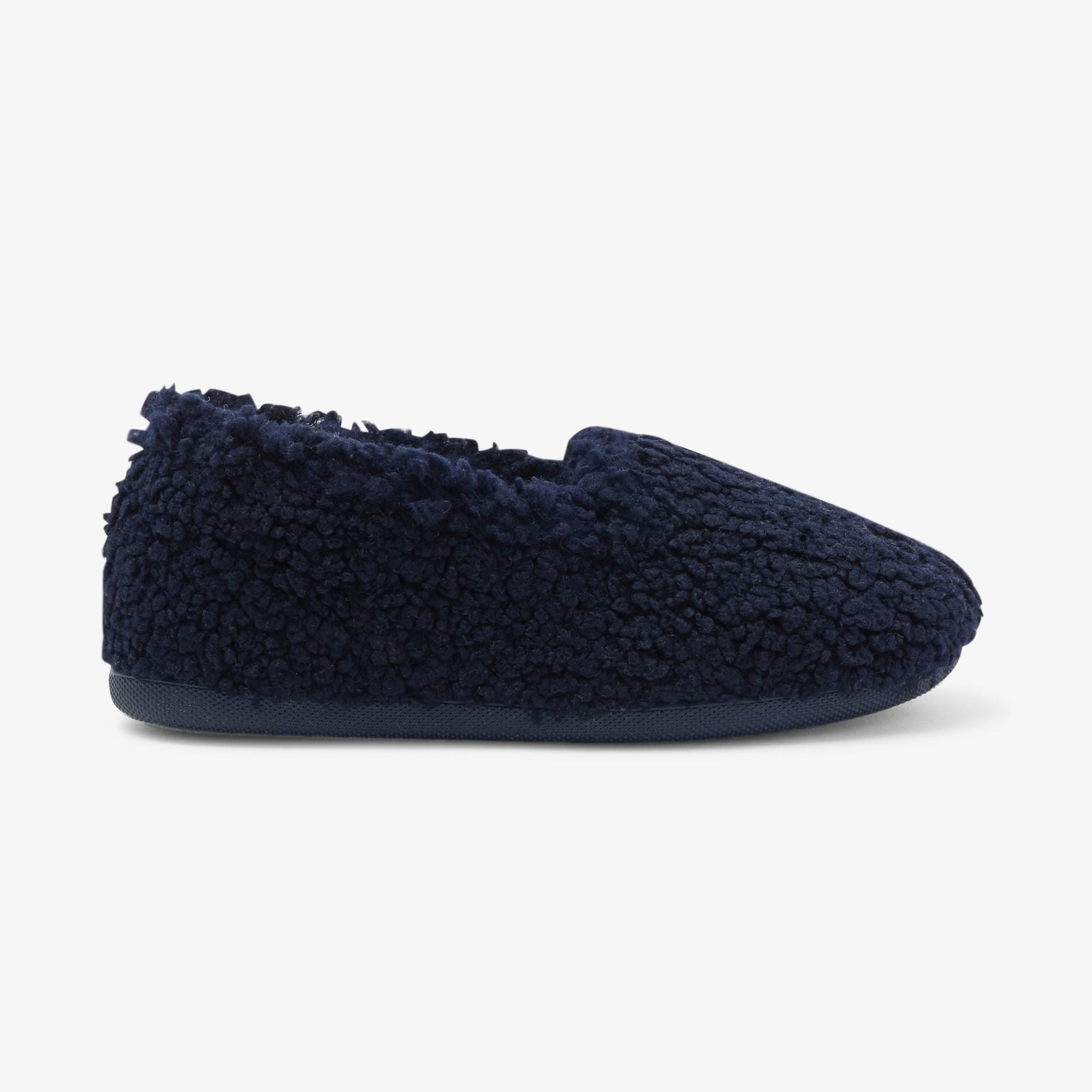 Boy faux fur slippers - Navy Blue Jacadi