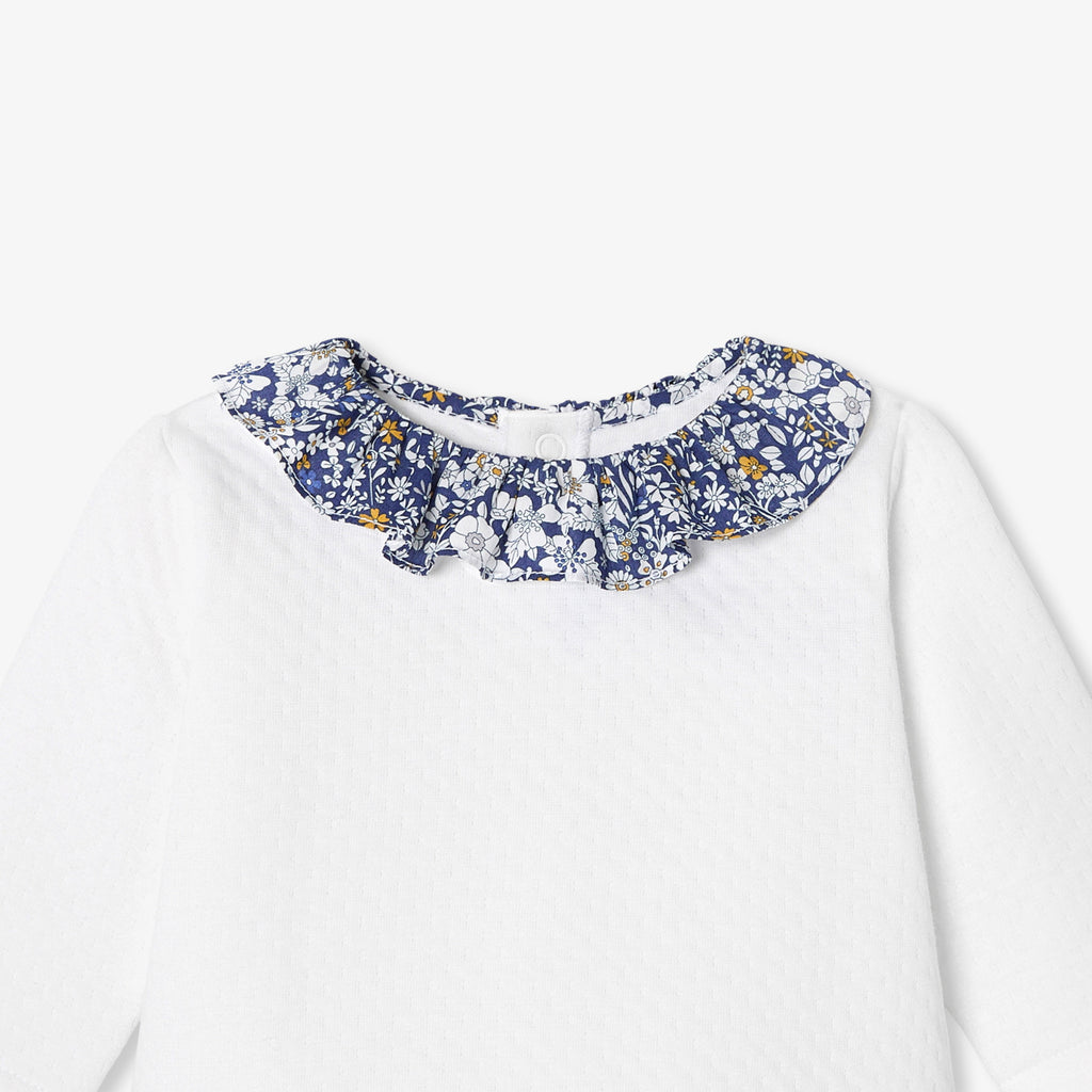 JC-NG084 Jacadi Baby Girl Double Jersey Set