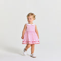 JC-NG120 - Jacadi Baby girl sleeveless poplin dress