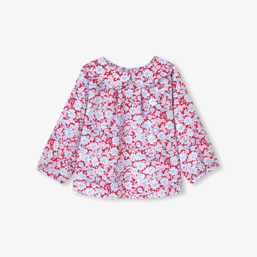 JC-NG110 - Jacadi Baby girl Liberty fabric blouse