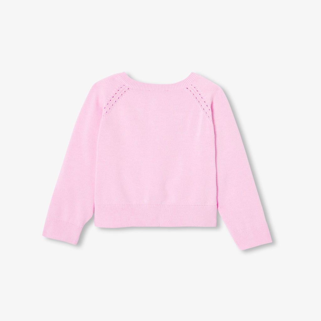 Baby girl cotton cardigan