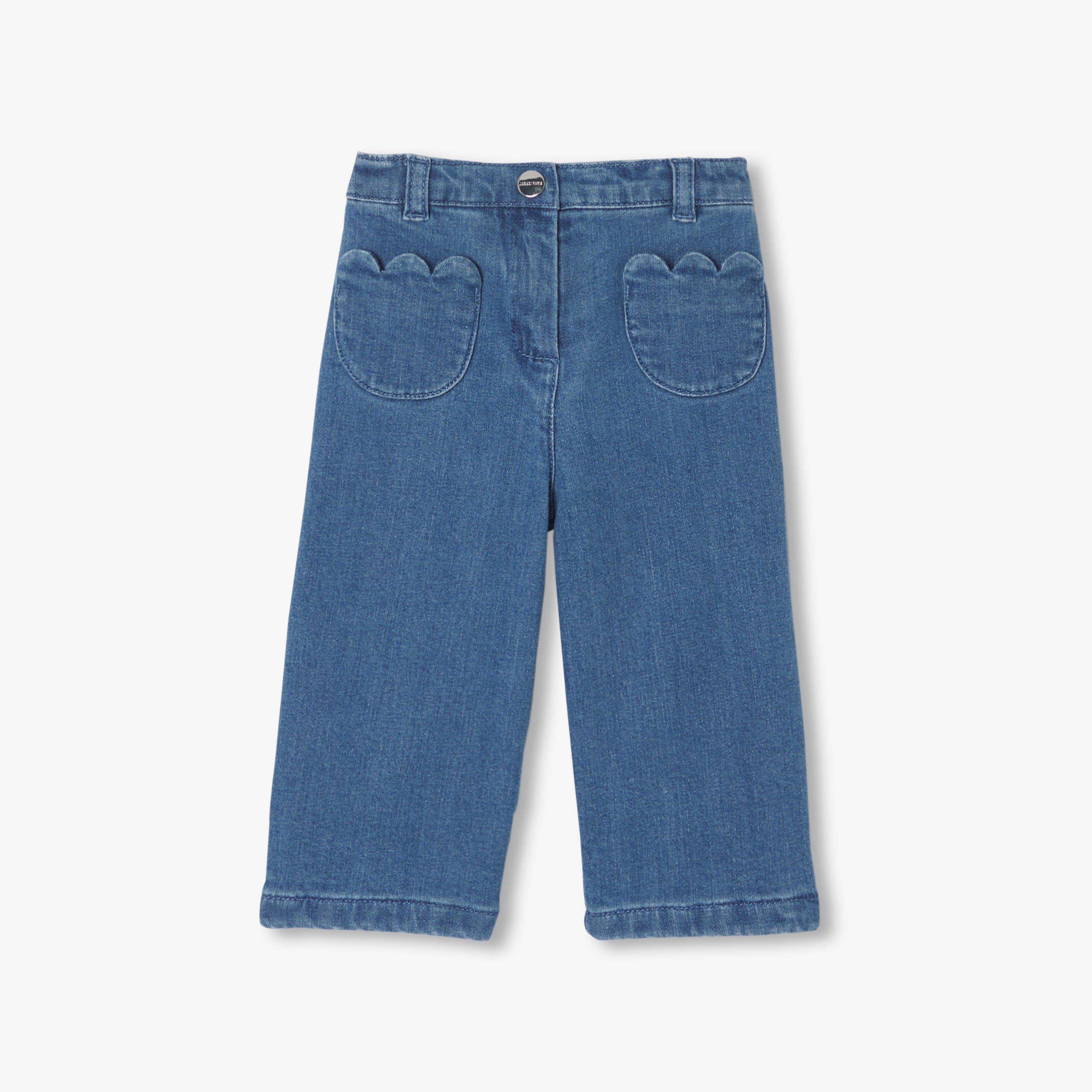 JC-NG124 - Jacadi Baby girl comfort jeans