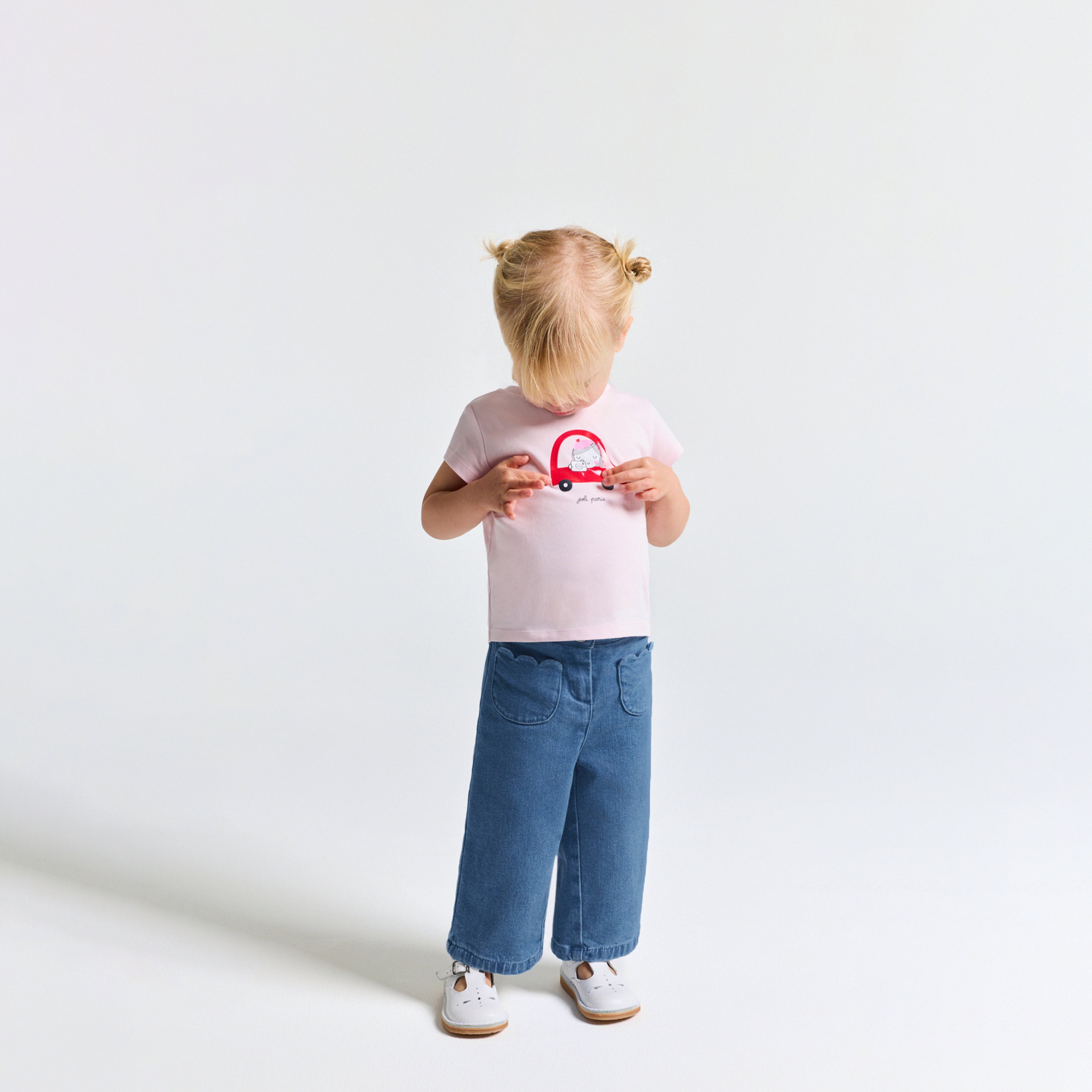 JC-NG124 - Jacadi Baby girl comfort jeans