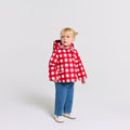 JC-NG126 - Jacadi Baby girl checked coat