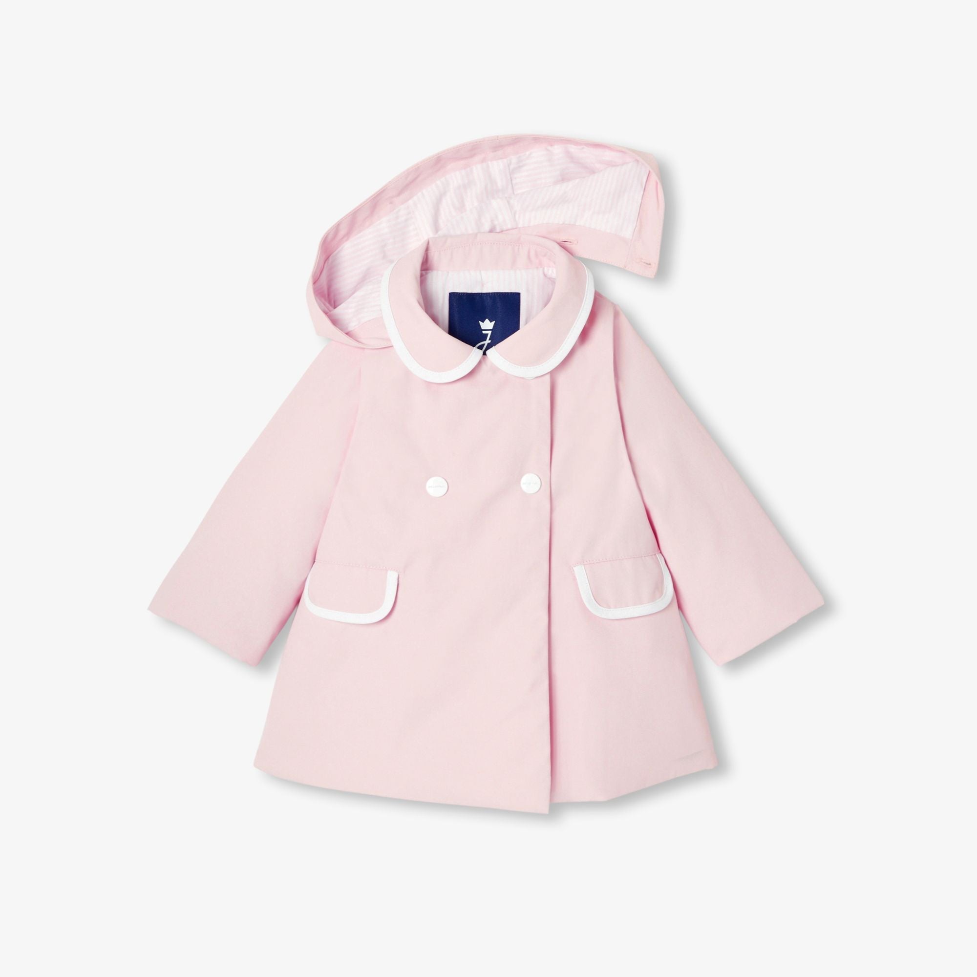 Cappotto Di Mezza Stagione Baby Girl - Rosa Cipria Jacadi
