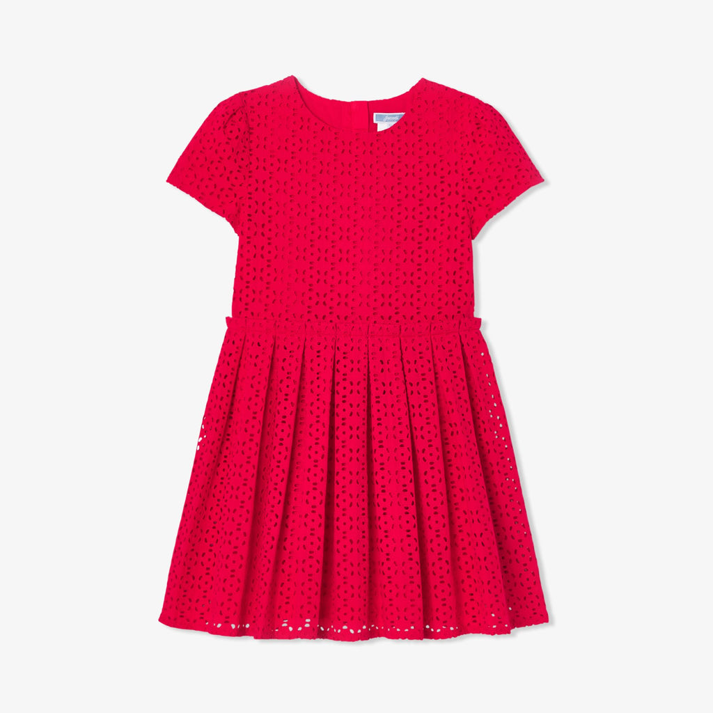 JC-TG107 - Jacadi Girl's broderie anglaise dress