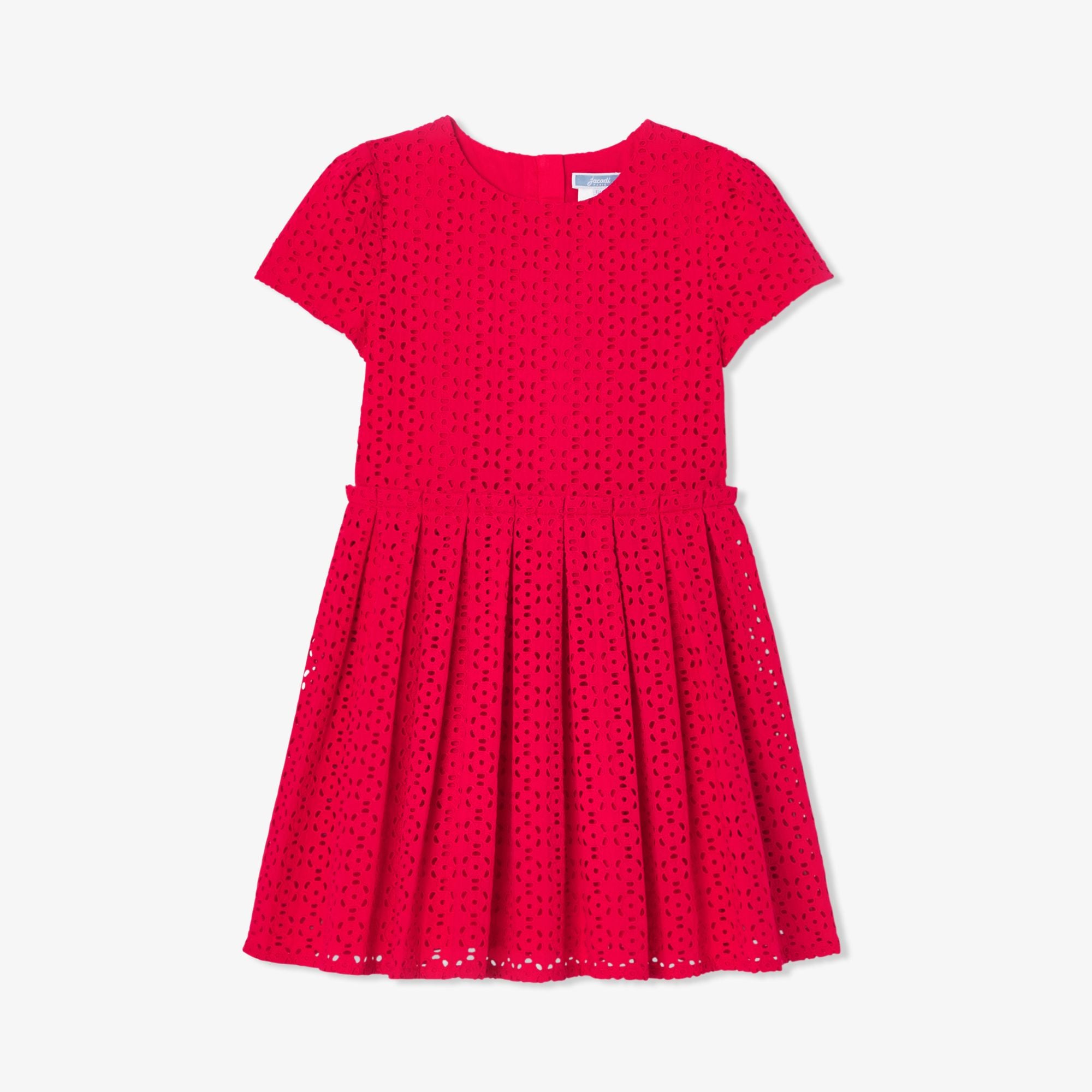 JC-TG107 - Jacadi Girl's broderie anglaise dress