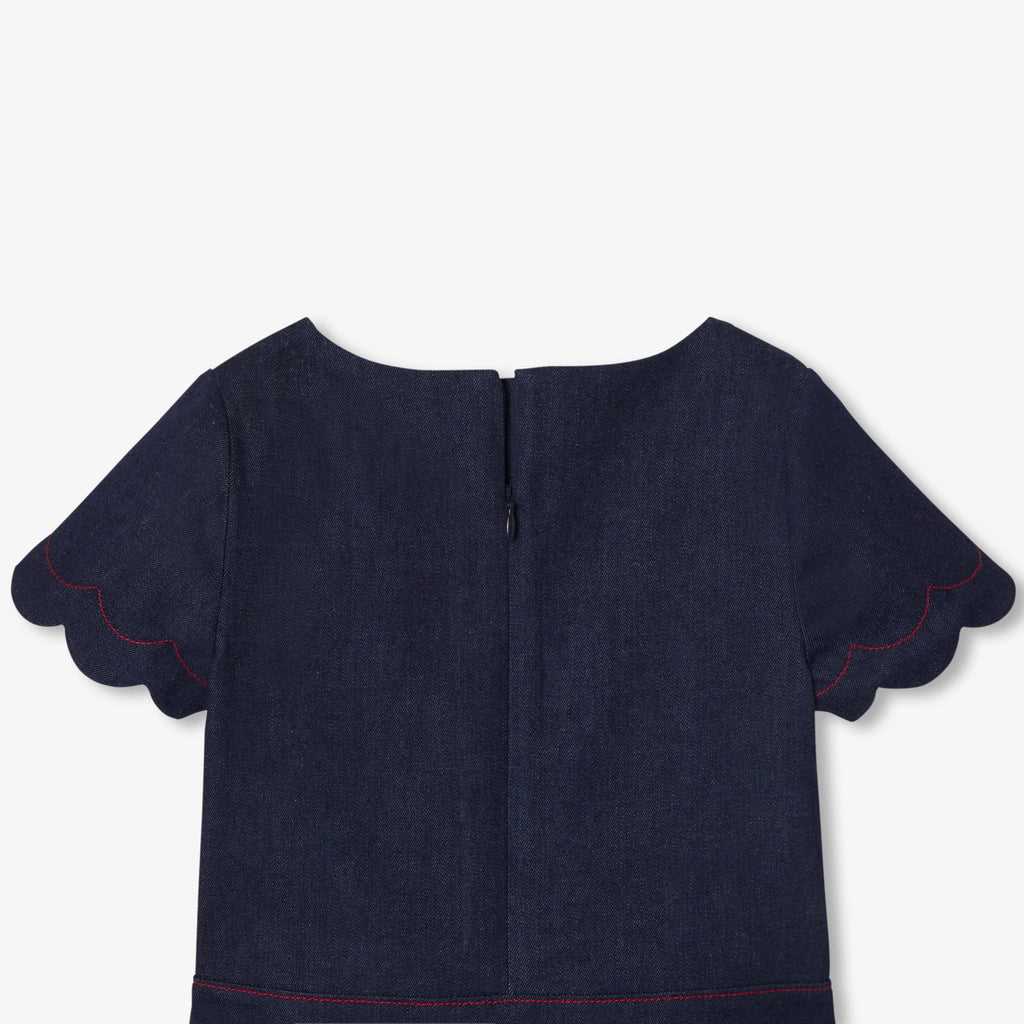 Dress in Raw Denim Girl - Dark Denim
