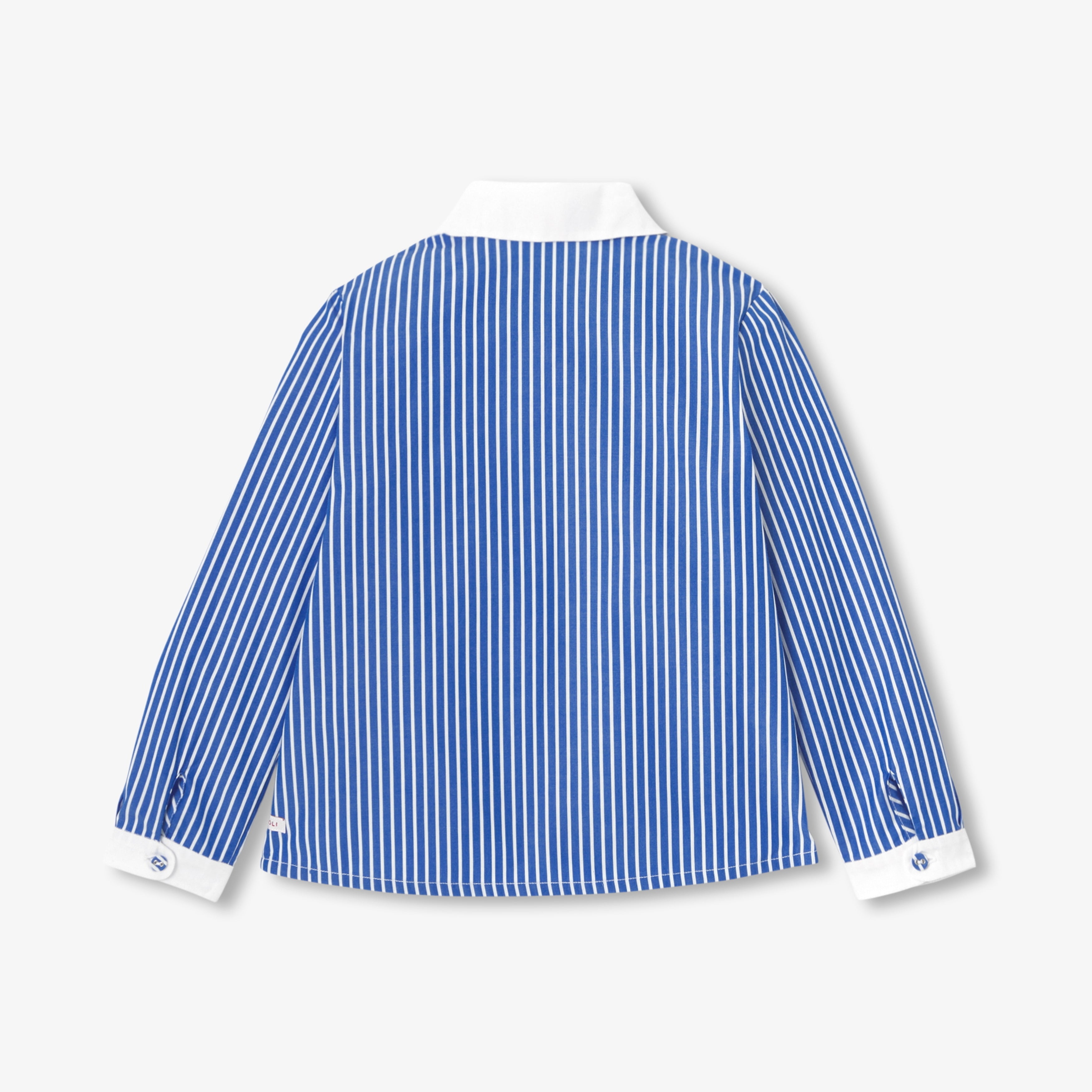 JC-TG093 - Jacadi Girl's striped poplin shirt
