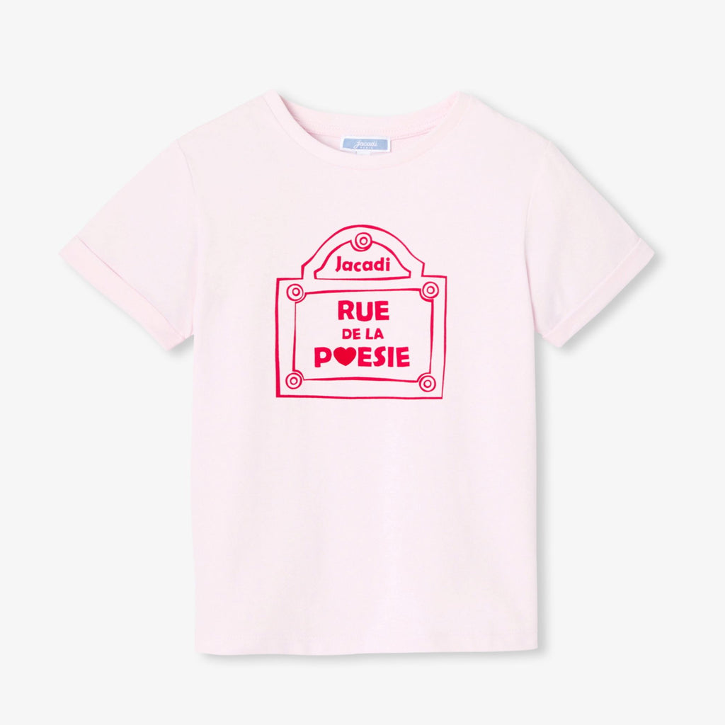 JC-TG121 - Jacadi Girl's cotton T-shirt