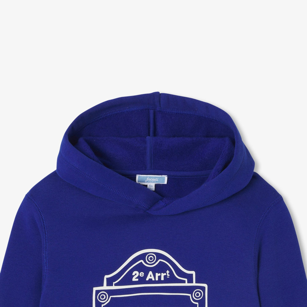Hoodie Boy - Blu Cobalto