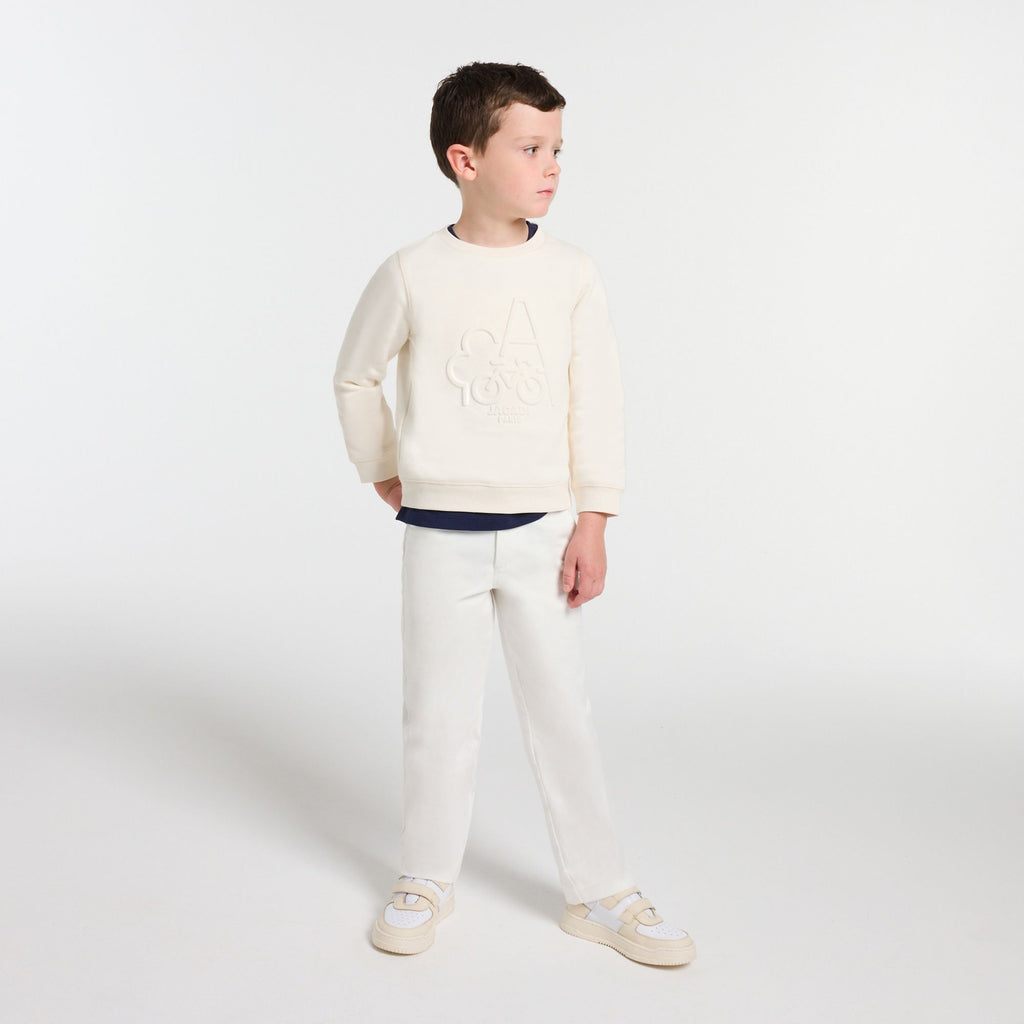 JC-TB045 - Jacadi Boy's straight twill trousers
